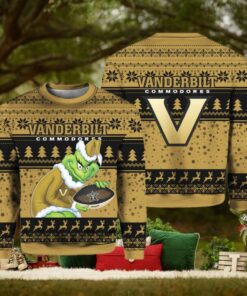 Vanderbilt Grinch Christmas Ugly Sweater