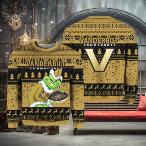 Vanderbilt Grinch Christmas Ugly Sweater