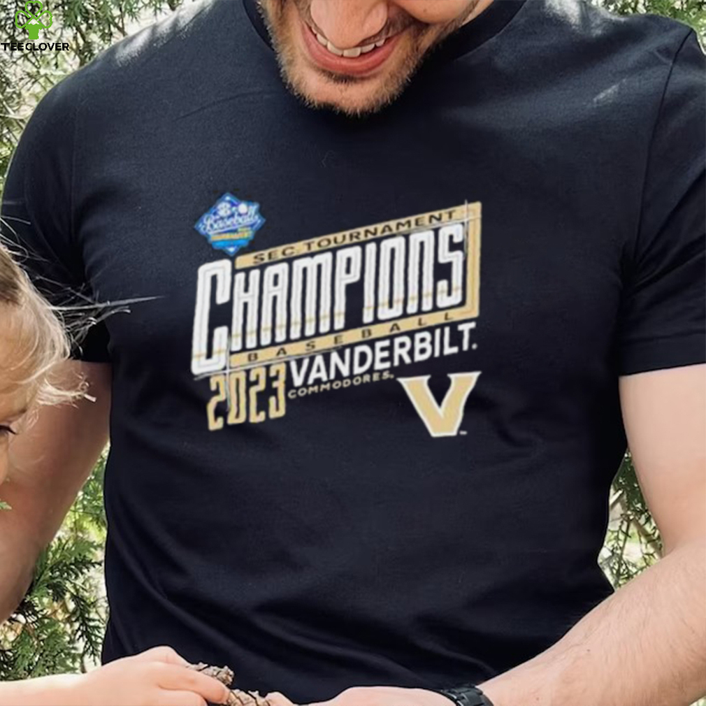 Vanderbilt University Baseball 2023 Sec Tournament Champions T Shirt Vanderbilt University Baseball 2023 Sec Tournament Champions T Shirt