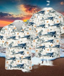 Varney Air Lines Stearman M 2 Speedmail Hawaiian Shirt Summer Holiday Gift