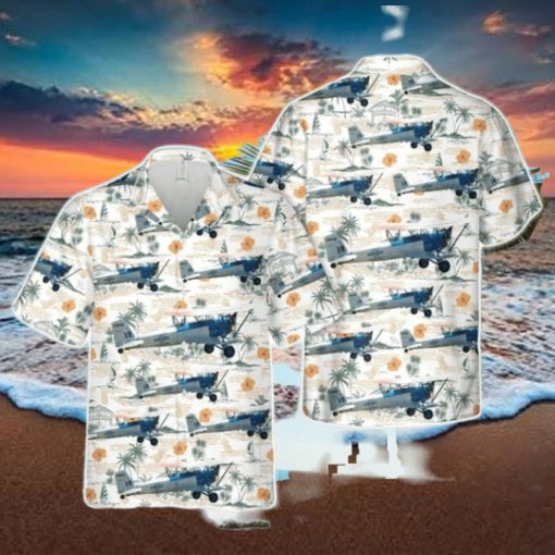 Varney Air Lines Stearman M 2 Speedmail Hawaiian Shirt Summer Holiday Gift