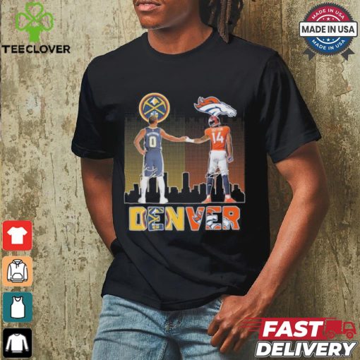 Denver Sports Teams Russell Westbrook And Courtland Sutton Signatures Shirt