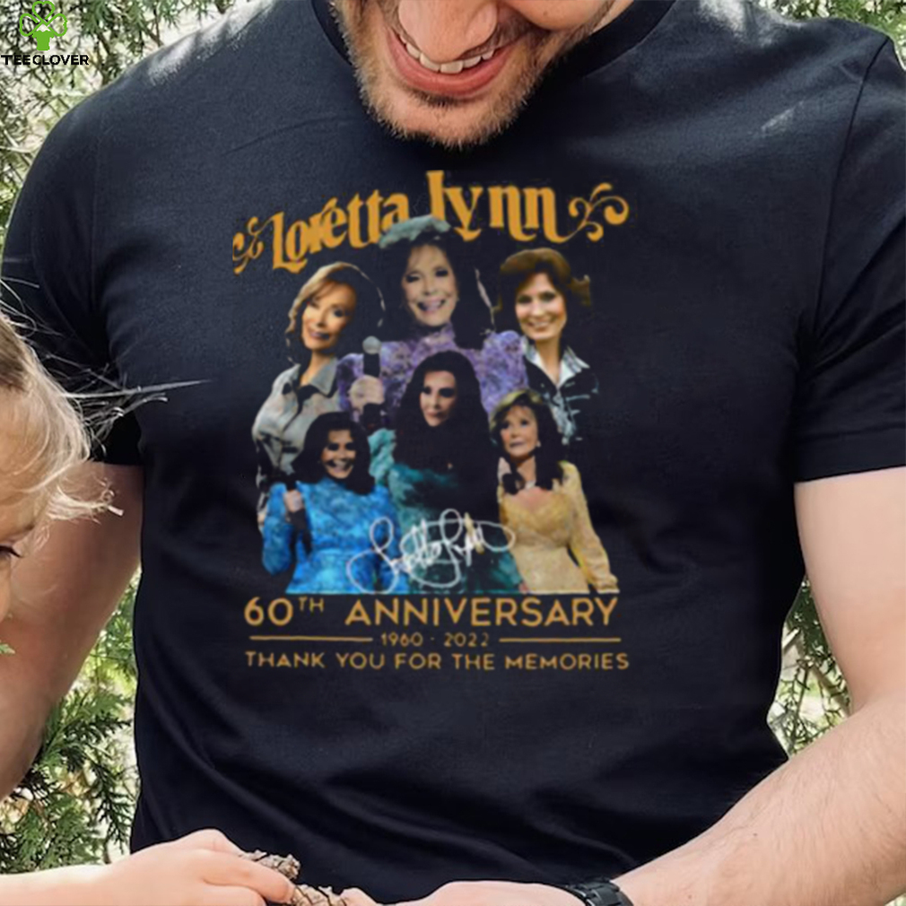 Loretta Lynn Aniversary Thank You For the Memories Tshirt Loretta Lynn Aniversary Thank You For the Memories Tshirt