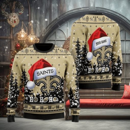 Nfl New Orleans Saints Ugly Christmas Hat Ugly Christmas Sweaters