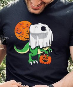 Ghost T Rex Dinosaur Pumpkin Halloween Tyrannosaurus Toddler T Shirt 2 Ghost T Rex Dinosaur Pumpkin Halloween Tyrannosaurus Toddler T Shirt2
