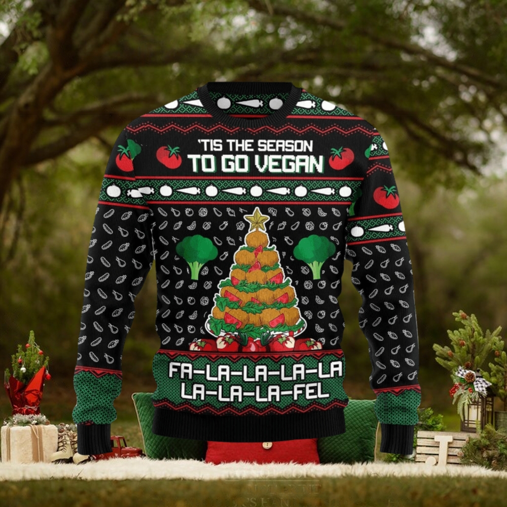 Vegan Ugly Christmas Sweater Christmas Noel Gift Vegan Ugly Christmas Sweater Christmas Noel Gift