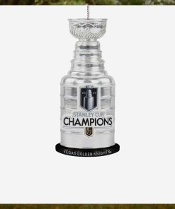 Vegas Golden Knights 2023 Stanley Cup Champions Trophy Ornament