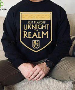 Vegas Golden Knights 2023 playoffs uknight the realm shirt