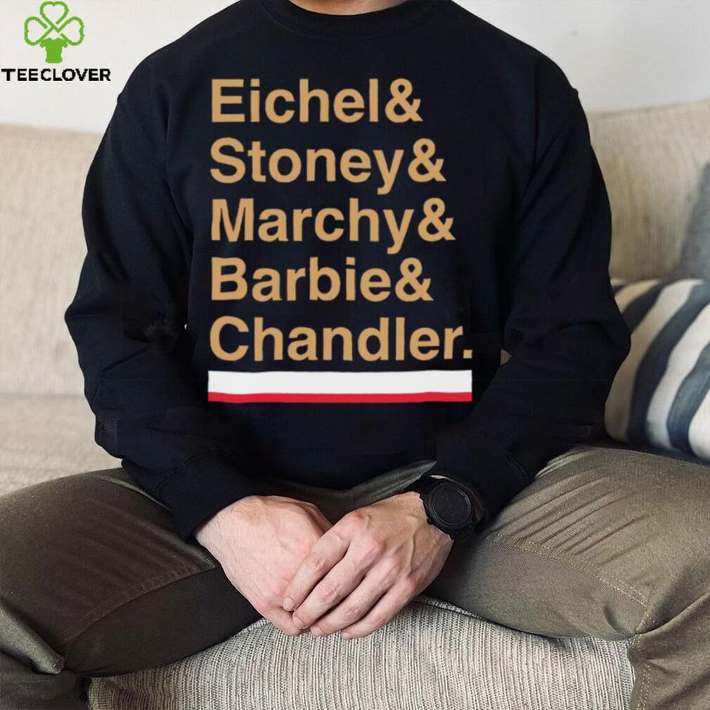 Vegas Golden Knights Eichel and Stoney and Marchy and Barbie and Chandler shirt Vegas Golden Knights Eichel and Stoney and Marchy and Barbie and Chandler shirt