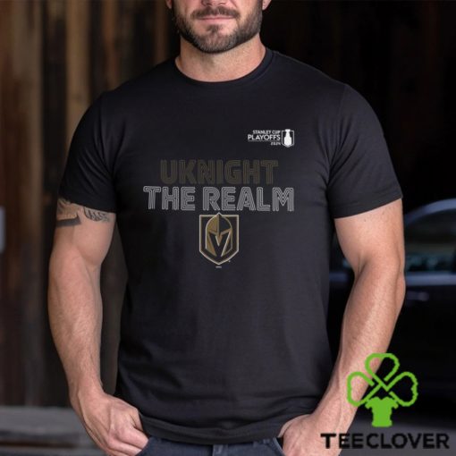 Vegas Golden Knights Fanatics Branded Black 2024 Stanley Cup Playoffs Slogan T Shirt