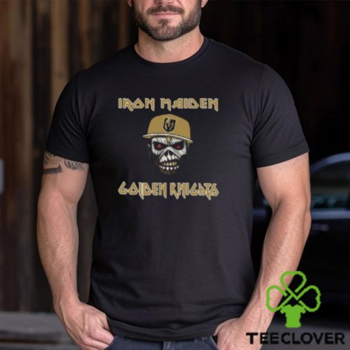 Vegas Golden Knights Iron Maiden Rock Band Music T Shirt