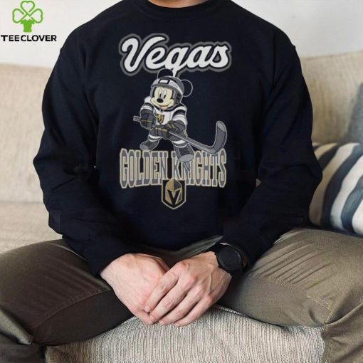 Vegas Golden Knights Mickey Mouse Go Team Go T Shirt