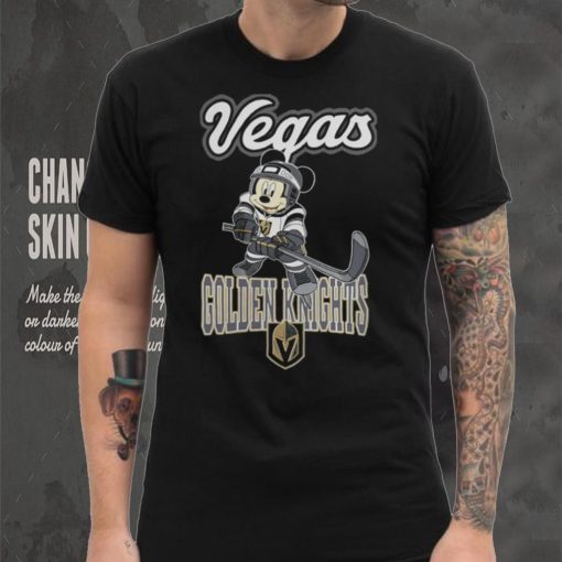 Vegas Golden Knights Mickey Mouse Go Team Go T Shirt