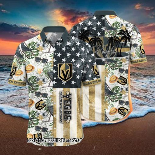 Vegas Golden Knights NHL Flower Best Combo 3D Hawaii Shirt And Thoodie, sweater, longsleeve, shirt v-neck, t-shirt