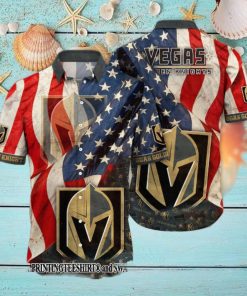 Vegas Golden Knights NHL Flower Hot Outfit All Over Print Hawaii Shirt And Tshirt