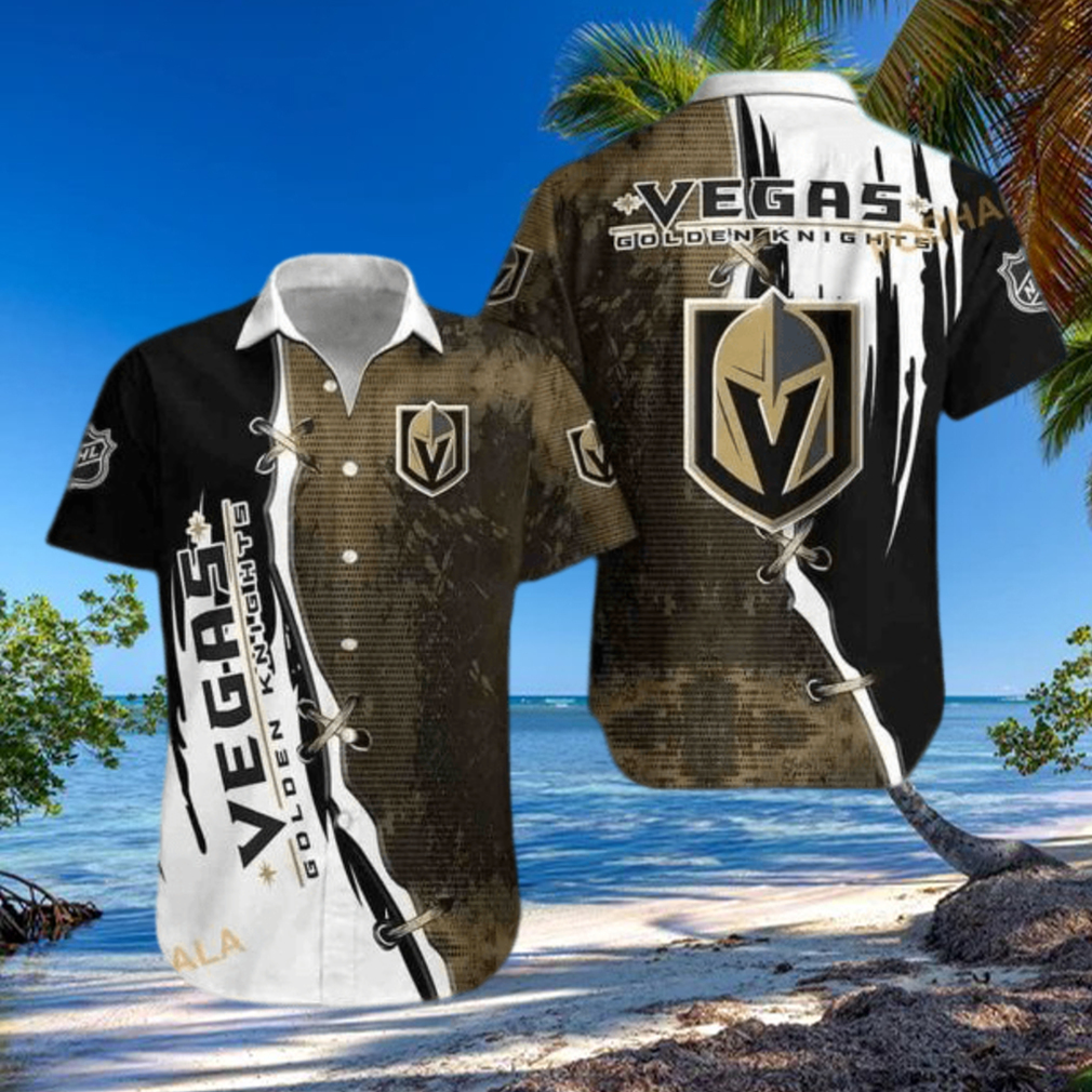 Vegas Golden Knights NHL Hawaiian Shirt Aloha Gift For Hockey Fans Vegas Golden Knights NHL Hawaiian Shirt Aloha Gift For Hockey Fans