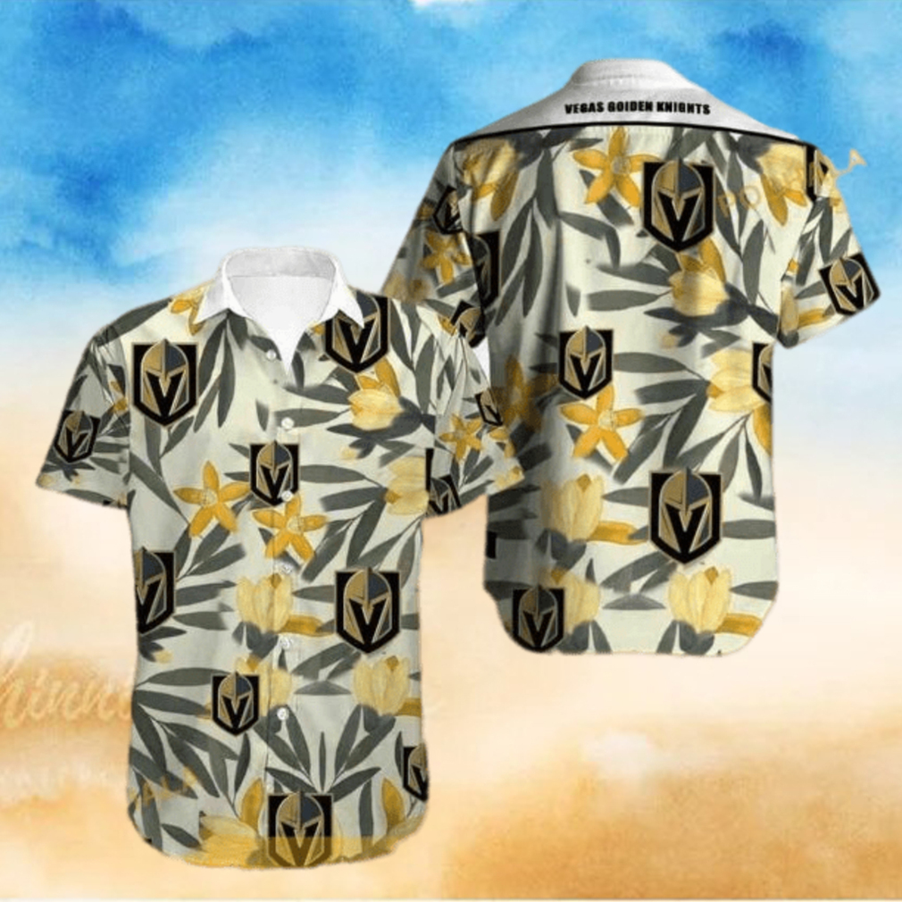 Vegas Golden Knights NHL Hawaiian Shirt Beach Vacation Gift Vegas Golden Knights NHL Hawaiian Shirt Beach Vacation Gift