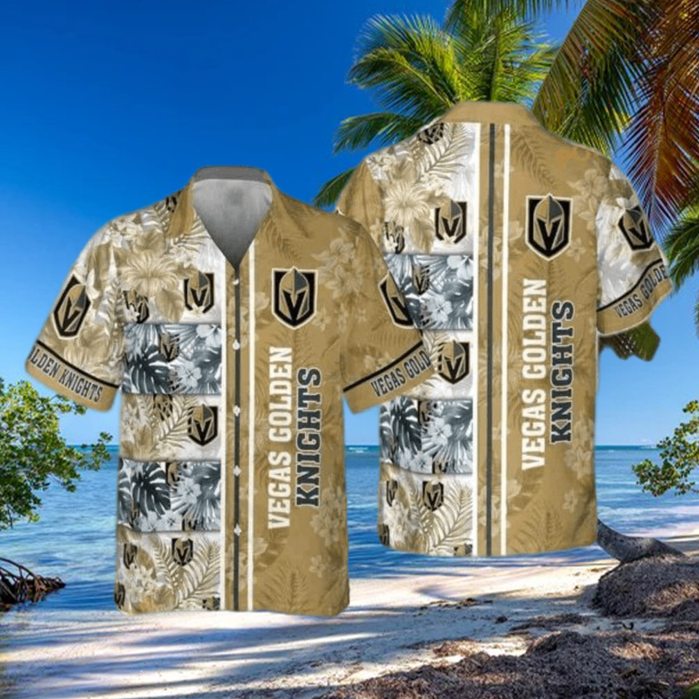 Vegas Golden Knights NHL Hawaiian Shirt Gift For Beach Lovers Vegas Golden Knights NHL Hawaiian Shirt Gift For Beach Lovers