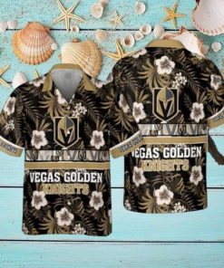 Vegas Golden Knights NHL Hawaiian Shirt Hibiscus Pattern Best Beach Gift