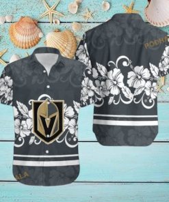 Vegas Golden Knights NHL Hawaiian Shirt Hibiscus Pattern Hockey Fans Gift