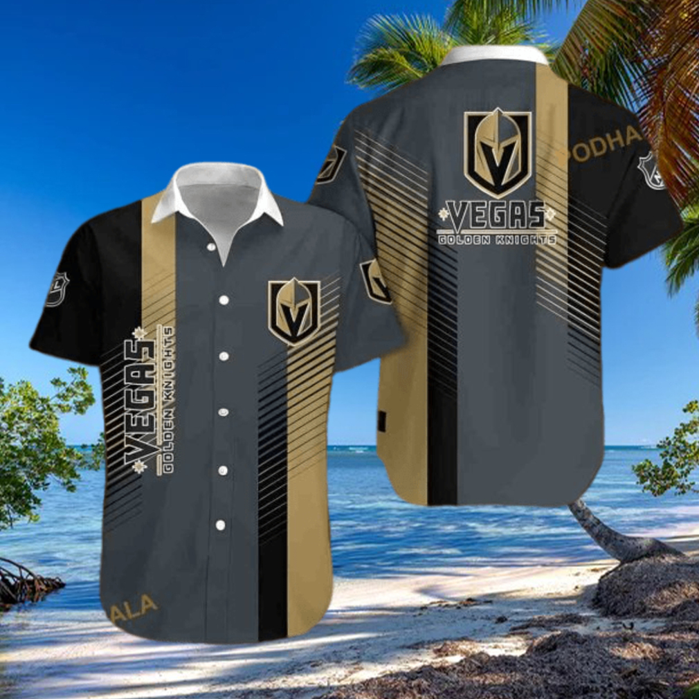 Vegas Golden Knights NHL Hawaiian Shirt Hockey Fans Gift Vegas Golden Knights NHL Hawaiian Shirt Hockey Fans Gift