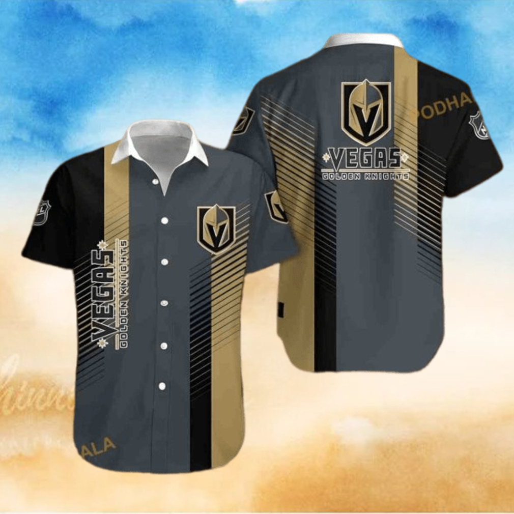 Vegas Golden Knights NHL Hawaiian Shirt Hockey Fans Gift Vegas Golden Knights NHL Hawaiian Shirt Hockey Fans Gift