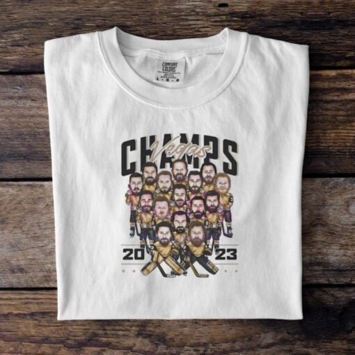 Vegas Golden Knights Players Hockey Champs 2023 Shirt