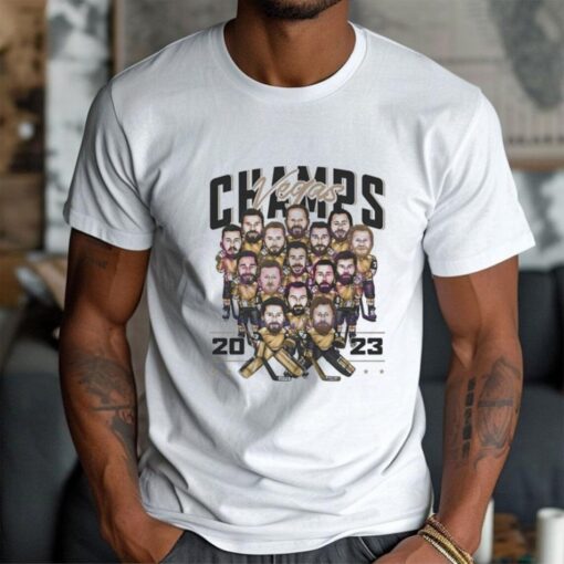 Vegas Golden Knights Players Hockey Champs 2023 Shirt