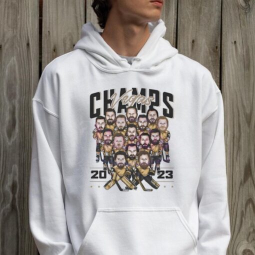 Vegas Golden Knights Players Hockey Champs 2023 Shirt