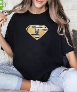 Vegas Golden Knights Superman logo shirt