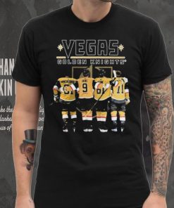 Vegas Golden Knights Team Players 2023 Signatures Shirt