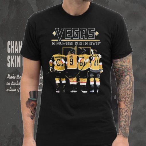 Vegas Golden Knights Team Players 2023 Signatures Shirt