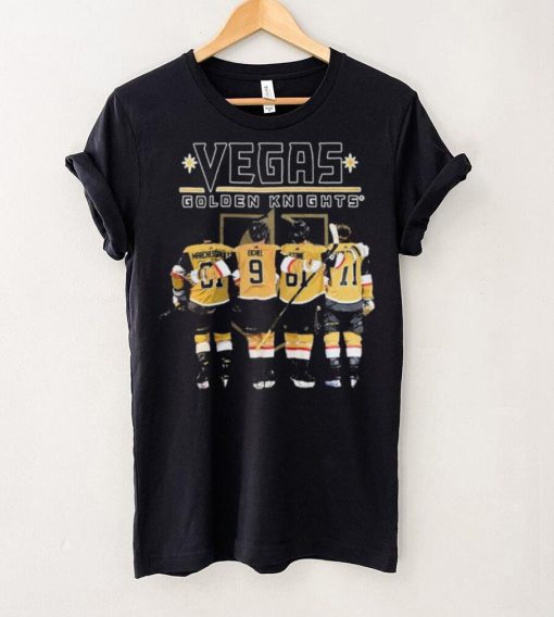 Vegas Golden Knights Team Players 2023 Signatures Shirt