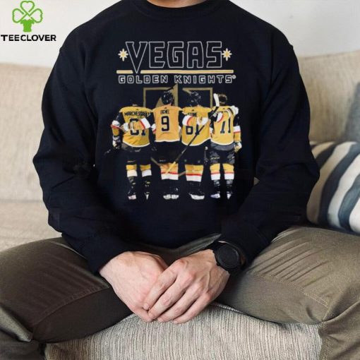 Vegas Golden Knights Team Players 2023 Signatures Shirt