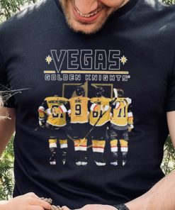 Vegas Golden Knights Team Players 2023 Signatures Shirt