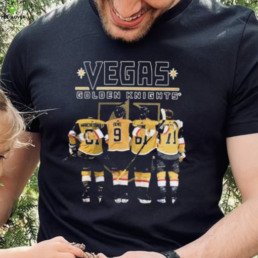 Vegas Golden Knights Team Players 2023 Signatures Shirt