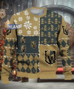 Vegas Golden Knights Ugly Sweater Christmas