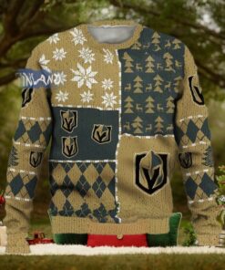 Vegas Golden Knights Ugly Sweater Christmas