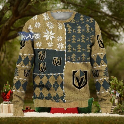 Vegas Golden Knights Ugly Sweater Christmas
