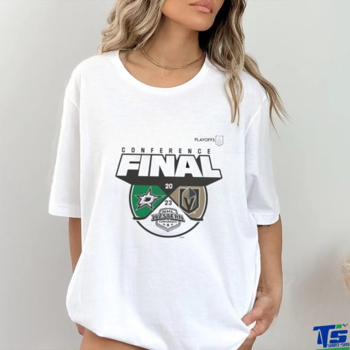 Vegas Golden Knights Vs Dallas Stars 2023 Stanley Cup Playoffs Western Conference Final Matchup Shirt