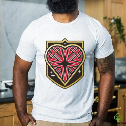 Vegas Golden Knights heart Organ logo shirt