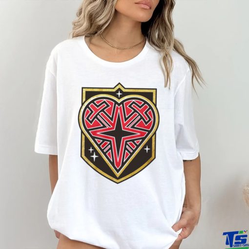 Vegas Golden Knights heart Organ logo shirt