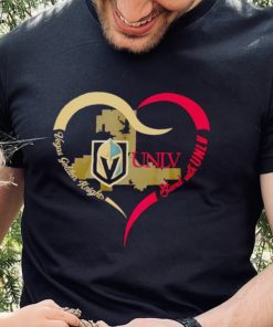 Vegas Golden Knights stand with UNLV hoodie, sweater, longsleeve, shirt v-neck, t-shirt