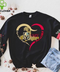 Vegas Golden Knights stand with UNLV hoodie, sweater, longsleeve, shirt v-neck, t-shirt