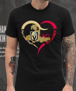 Vegas Golden Knights stand with UNLV hoodie, sweater, longsleeve, shirt v-neck, t-shirt