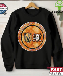 Vegas Golden Knights vs Anaheim Ducks October 13 2024 match up shirt