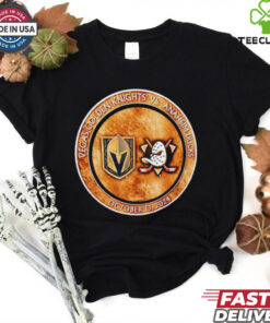 Vegas Golden Knights vs Anaheim Ducks October 13 2024 match up shirt