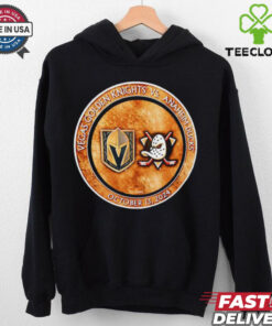 Vegas Golden Knights vs Anaheim Ducks October 13 2024 match up shirt