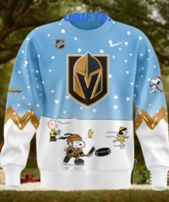 Vegas Golden Knights x Peanuts & Snoopy Night Special Edition Sweater
