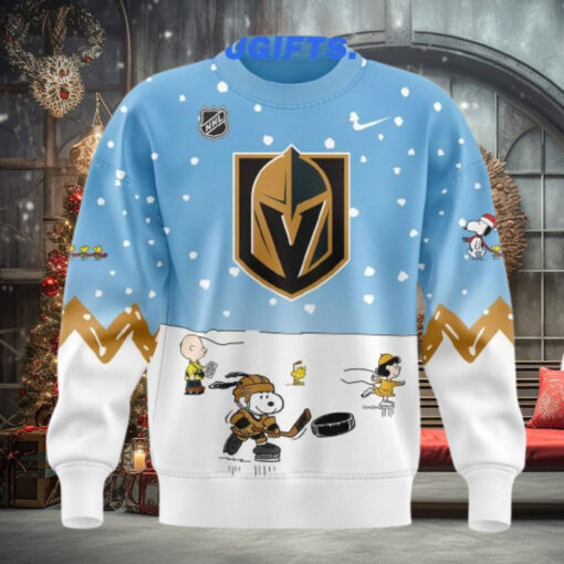 Vegas Golden Knights x Peanuts & Snoopy Night Special Edition Sweater